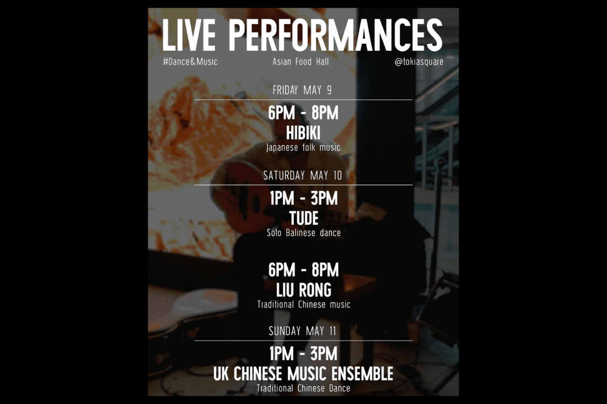 Tokia Square Live Performances