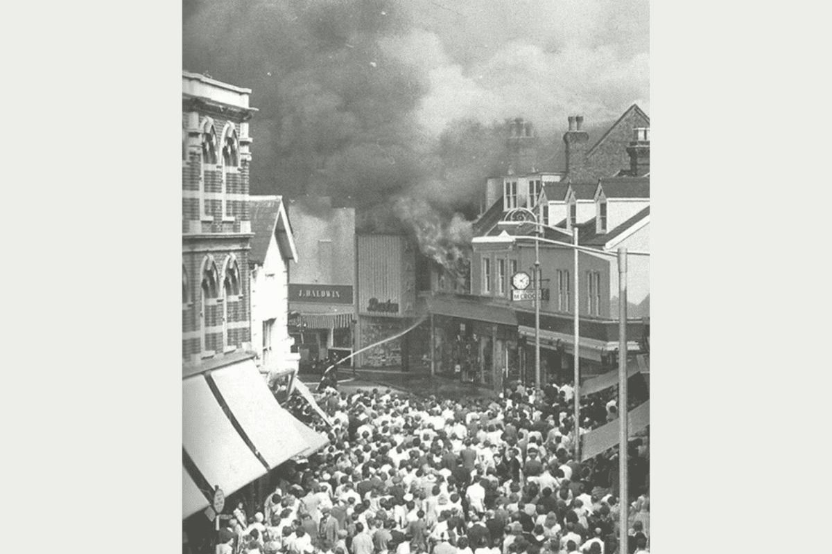 Hewitts of Croydon fire